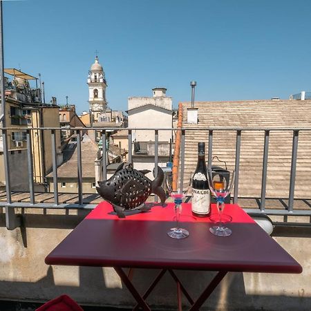 Bed and Breakfast Attico Palazzo Giustiniani Genua Exterior foto
