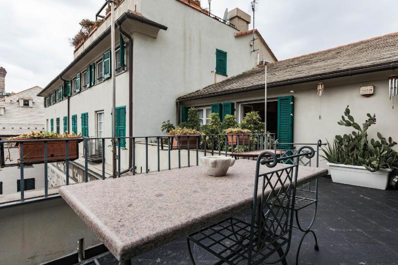 Bed and Breakfast Attico Palazzo Giustiniani Genua Exterior foto