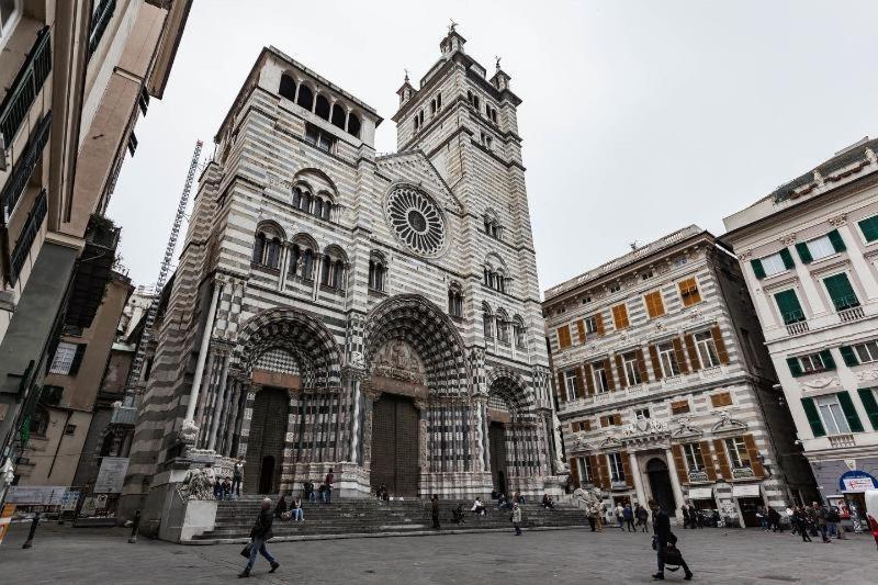 Bed and Breakfast Attico Palazzo Giustiniani Genua Exterior foto
